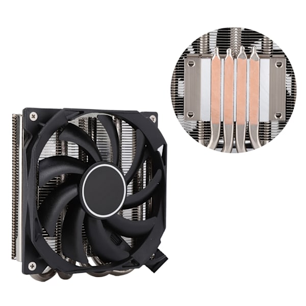 IS-30 CPU-radiator Smart Mute-ventilator understøtter AM4 Multiplatform CPU-køler