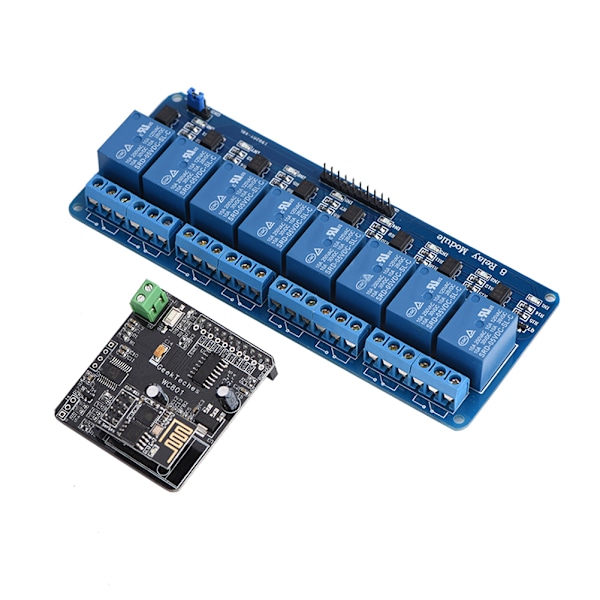 DIY WIFI Nätverks IO Fjärrkontroll + 8-CH Relä för Arduino Utvecklingskort