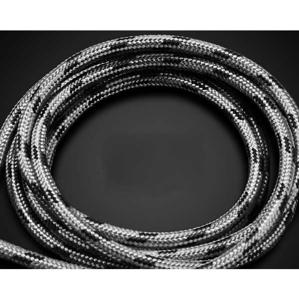 3 i 1 Multi Snabbladdningskabel 3A Nylon Flätad USB A till Lightning/Type C/Micro USB Laddare