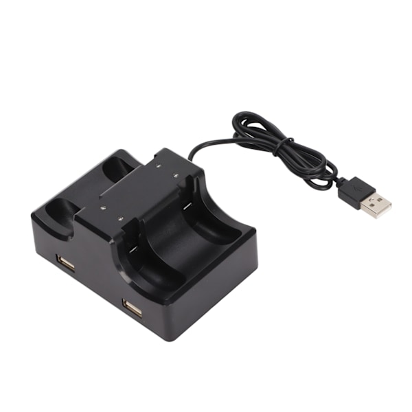for Switch Joycon ladestasjon 4 i 1 ladestasjon for Joycon med LED-indikator