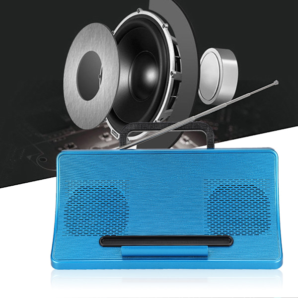 WISENOVO A305 Langaton Bluetooth-kaiutin Soundbox Matkapuhelintelineellä Kotiäänilaitteet Sininen