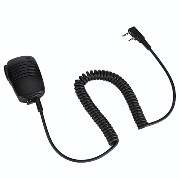 K Head Handheld Mic Speaker Microphone Headset with Headphone Jack for Walkie Talkie