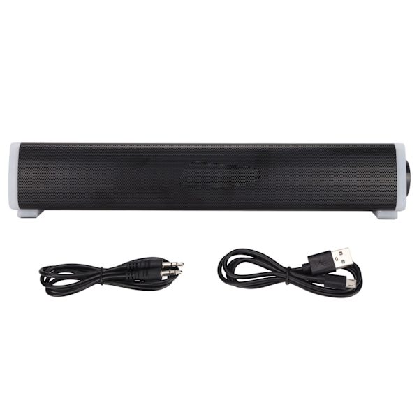 S100 Datorhögtalare RGB-lampor USB-drivna Bluetooth-datorljudfält för PC-surfplattor stationära mobiltelefoner bärbar dator