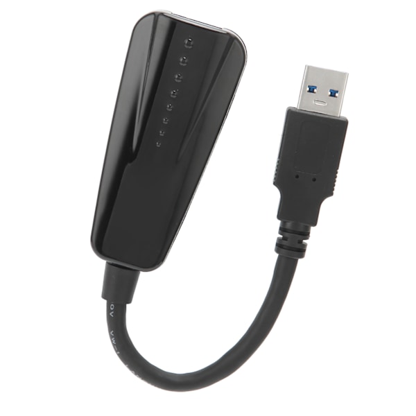 USB til Ethernet-adapter 10/100/1000M USB 3.0 til RJ45 LAN ABS Net-adapter Kompatibel med Windows til Linux til OS X
