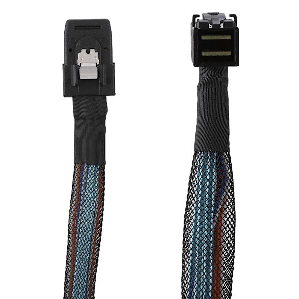 Cabledeconn HD SFF-8643 TIL SFF-8087 Mini SAS Server Dataoverføringskabel 0,8M