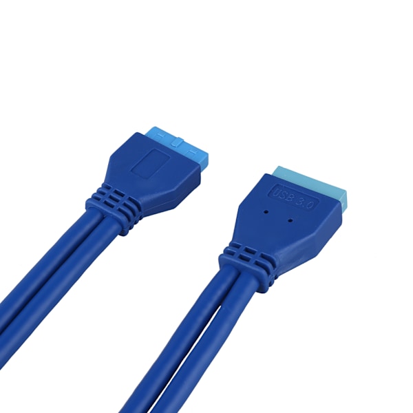 0,5 metrin USB 3.0 -jatkokaapeli, uros-naaras, emolevyn 20-nastaiseen liitäntään