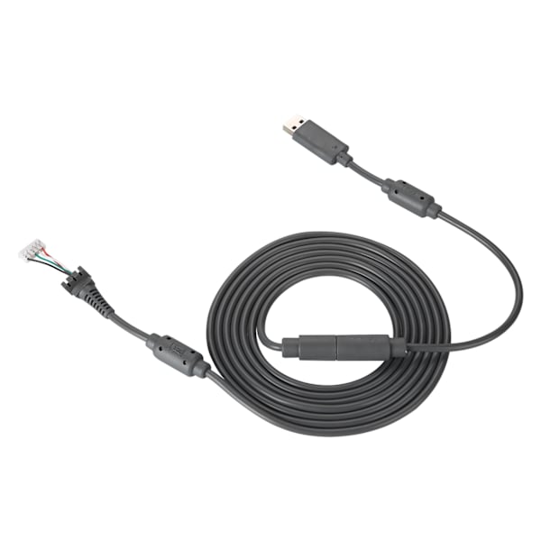 USB 4-nastainen peliohjaimen kaapeli, vaihtojohto, irrotettava sovitin Xbox 360:lle (harmaa)