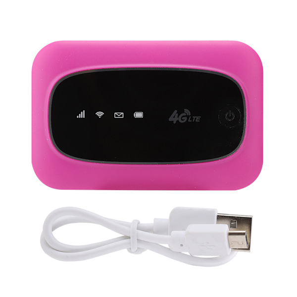 M7 Bärbar WIFI 4G 150Mbps Lämplig för Världsomspännande Trådlös Modem Router (Lila)