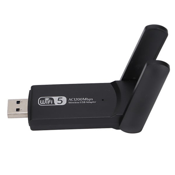 Dual Band USB-adapter 1200M 2.4G+5G Dual Band Gigabit-netværkskort til bærbar computer