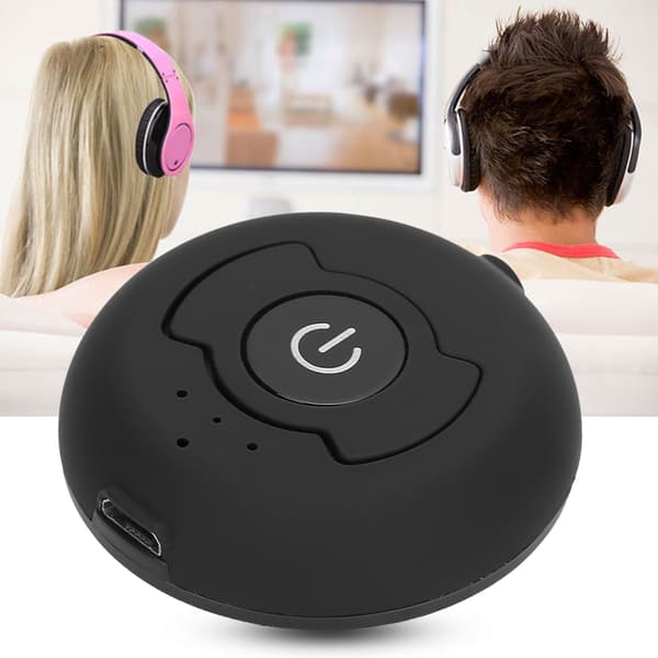 Bluetooth 3.0 Transmitter med lav latenstid - Trådløs TV-lydtransmitter til de fleste øretelefoner