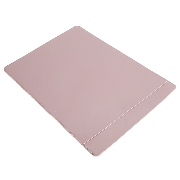 Laptopfodral i olika färger, mikrofiberkonstläder, dubbelskiktat laptopfodral för OS X 15,4 tum, roséguld