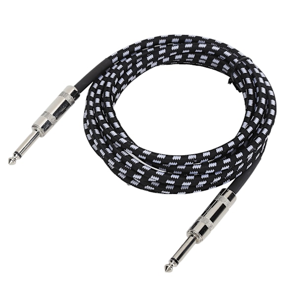 JORINDO Audio Gitar Kabel 6,35mm 1/4in 22AWG Musikinstrument Forsterker Ledning 3 m / 9,8ft JD6206