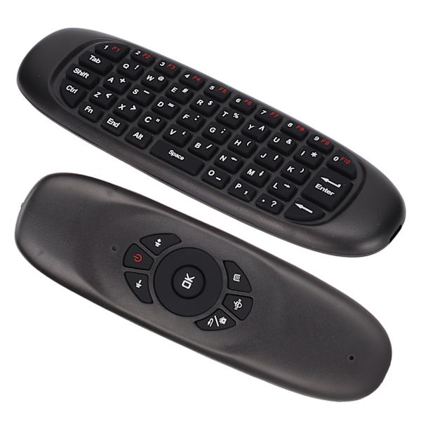 Air Mouse Multifunksjonell 2.4GHz Trådløs USB-mottaker Plug and Play Sensitiv Nøyaktig Kontroll PC Fjernkontroll for PC TV
