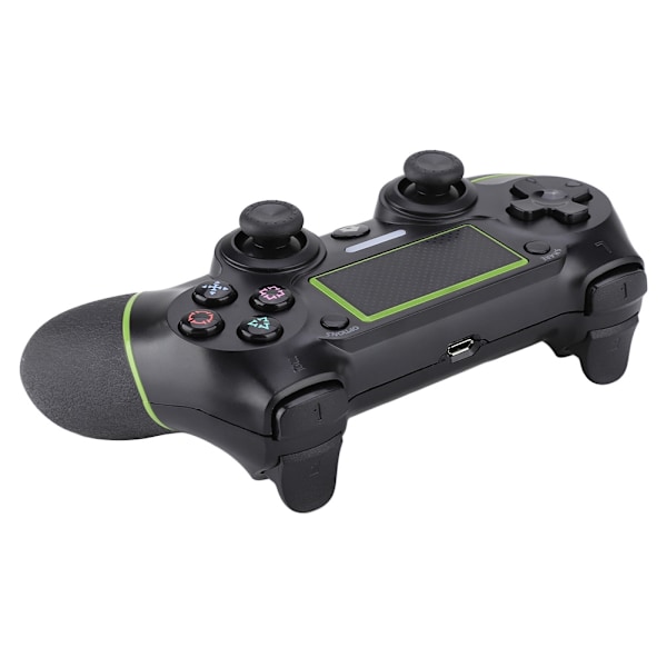 PS4-3 Langaton peliohjain Peliohjain Joy Con Kahva Joypad(Musta Vihreä)