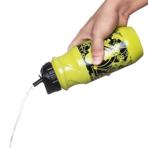 Polkupyörän maastopyörä ulkoiluurheilun vesipullo Graffiti/Punainen 650ml