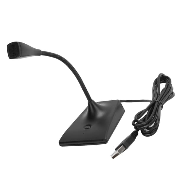 ADC AntiNoise Universal USB Stand Mini Møde Bordmikrofon til PC og Bærbar