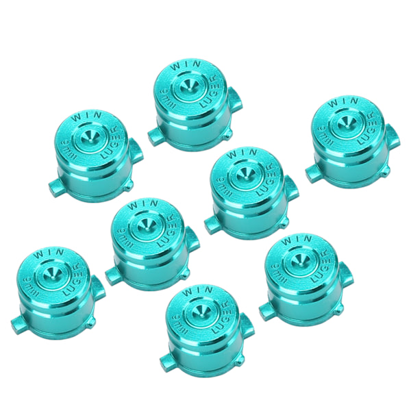 2 sett aluminiumlegering funksjonshjelpknapp-kontroller erstatningsdeler passer for PS4Grønn
