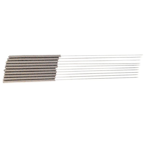 10 stk. messingdyse  10 stk. 0,4 mm dyse-rensningsnål  1 stk. pincet til 3D-printer