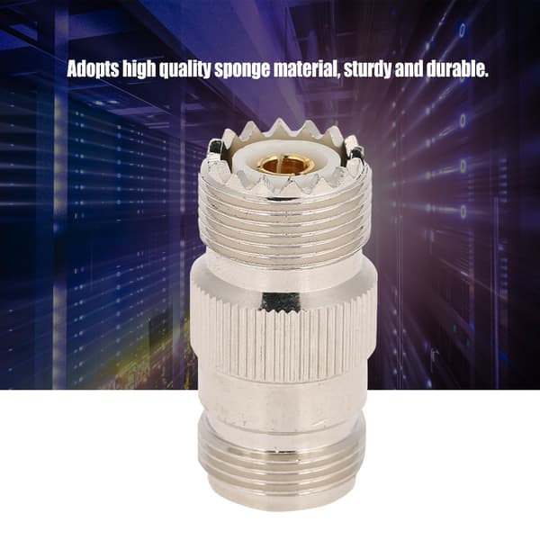 2 stk. UHF hun til N hun SO-239 stik lige RF adapter stik