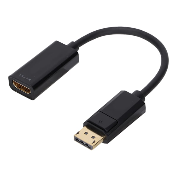 Mindpure Adapterkabel DP till HighDefinition Multimedia Interface 4K Konverterkabel för Dator Laptop Monitor TV