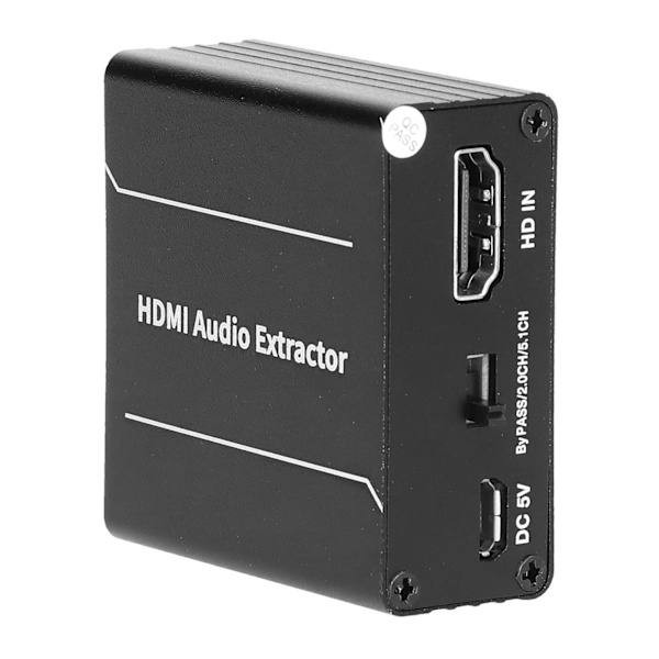 4K HD Multimedia Interface Audio Extractor Høj Opløsning Stereo Surround Sound 5.1 Audio Splitter