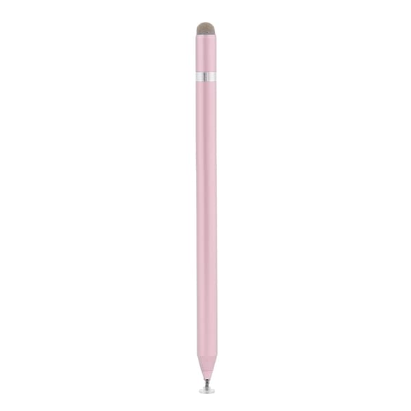 Kapacitiv stylus elastisk pennpunkt hög känslighet pekstift för iPad/ iPhone/ iPod - Rosa