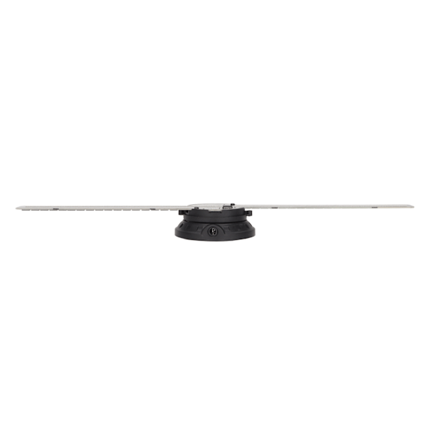 42cm DF‑42 3D Holografisk Fan Reklamemaskine 2 Blade LED Projektionsfan 3D Display 100‑240VUK Stik