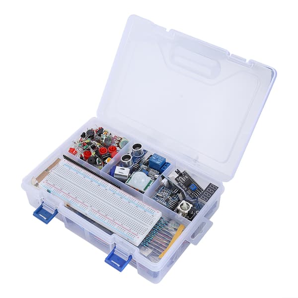 Professionellt startpaket för DIY-nybörjare LCD-sensor servomotorrelä RTC