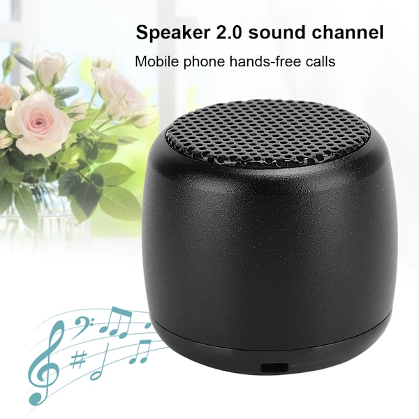 BM2 Metal Exquisite Compact USB Interface Wireless Bluetooth 2.0 Sound Channel Speaker Mini Bass Loudspeaker Box