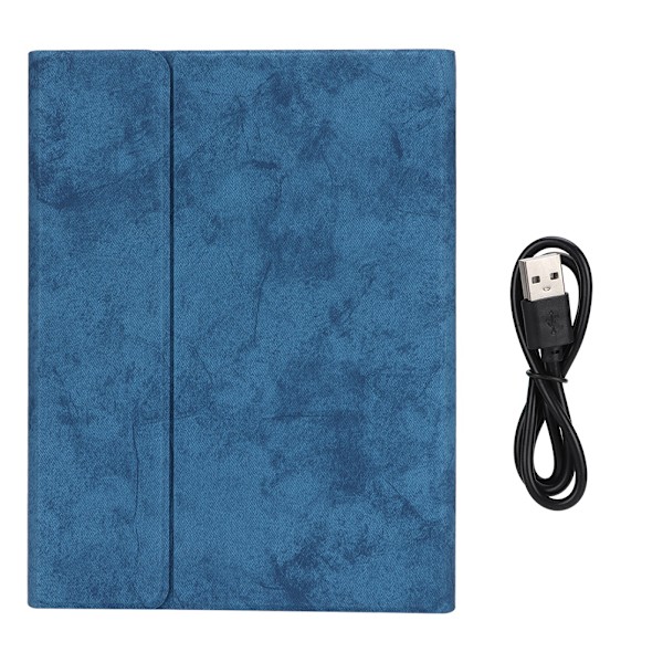 SK-9708 Älykäs unitabletti Bluetooth-näppäimistö jaettu suojakotelo iPadille sininen