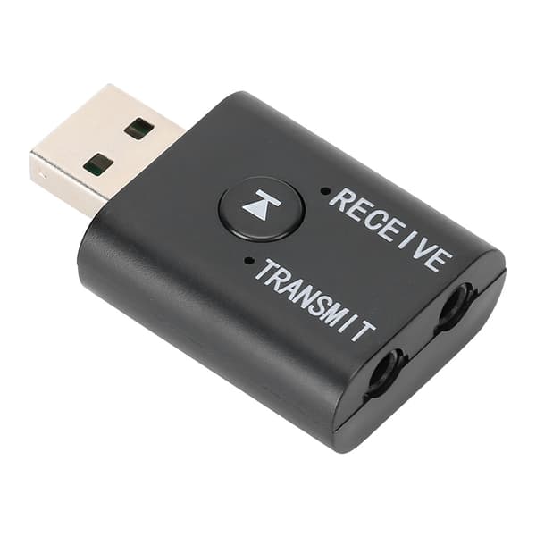 Bil USB Bluetooth 5.0 Mottaker Sender 2 I 1 TV Datamaskin Høytaler Lydadapter