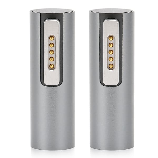 2 stk. magnetisk T-spidsadapter DC-hun til Magsafe 2 Maksimal understøttelse 5A 18,5-20V PD magnetisk adapter til IOS-bærbar computer