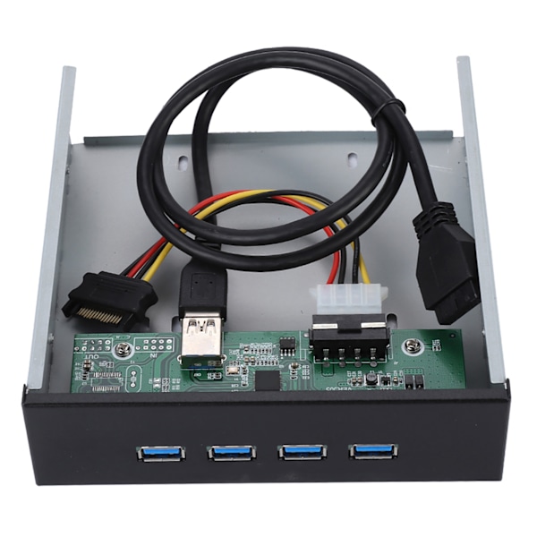 5,25 tommer 19PIN til USB3.0 CD-drev 4 port HUB frontpanel CD-ROM udvidelsesmobilstativ