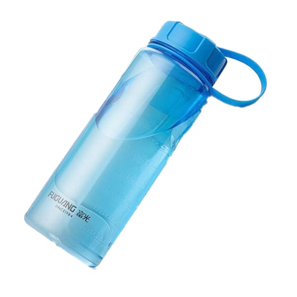 Large-capacity portable space cup outdoor sports bottle single-mouth blue/1000ml