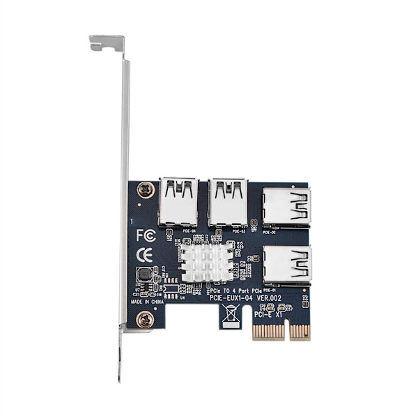PCI-E 1 till 4 portar PCI Express USB 3.0 expansionskort adapterkort