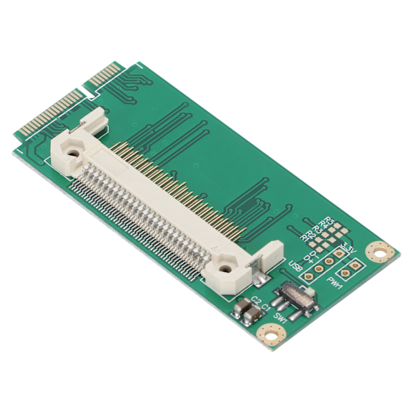 CF-kortin muuntaja, kannettava vihreä kortti PCIE-nousijakortti Windows3.1/Win7/Win8/Vista NT4/98SE/Linuxille