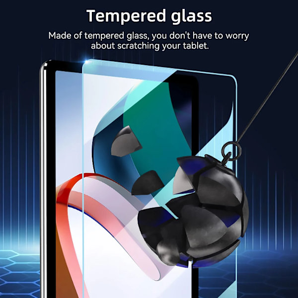 Härdat glas skärmskyddsfilm för Xiaomi Redmi Pad SE 11\" HD explosionsäker film