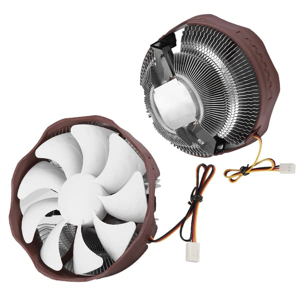 PCCOOLER E121 Great White Shark 3 CPU-radiator med termisk pasta aluminium kjøleribbe