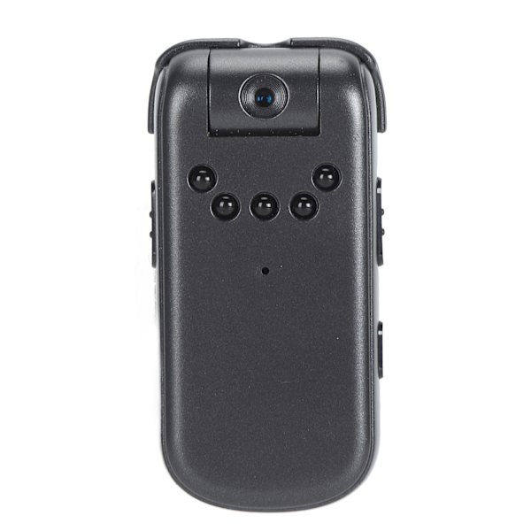 WiFi Bärbar Kamera 1080P Nattvision Rörelsedetektering Bärbar Bakre Klämma Videobandspelare för Brottsbekämpning Sport 8GB