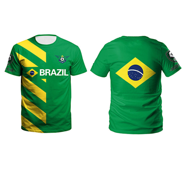 2022 MM-jalkapallon miesten jalkapallopaita Brasilia, 3XL