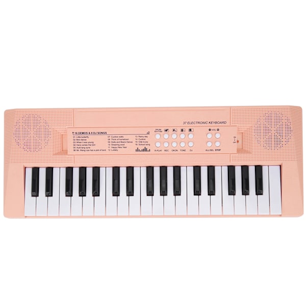 Musikaalinen sähköpiano 37 koskettimella aloittelijoille Pink BF‑3738C