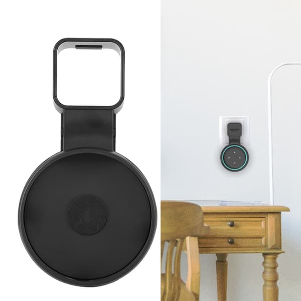 PluG in veggmontert smart høyttalerstativ for Echo Dot 3 (3. generasjon)