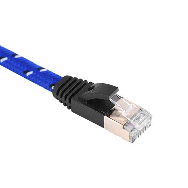 CAT7 RJ45 10 Gbps Patch Shielded Lan Nätverkskabel Platt Ethernet-kabel 1,8 m