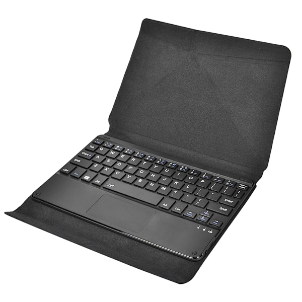 Trådløst Bluetooth Holster Tastatur Tablet Etui Cover med Tastatur til iPad Air Sort Sort