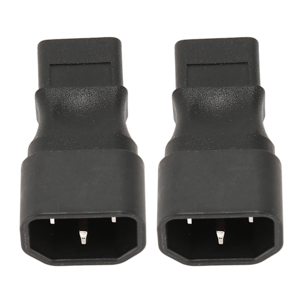 IEC320 C14 to C9 Power Adapter Male to Female 6A  Power Socket Adapter for PDU Server UPS Socket 2pcs