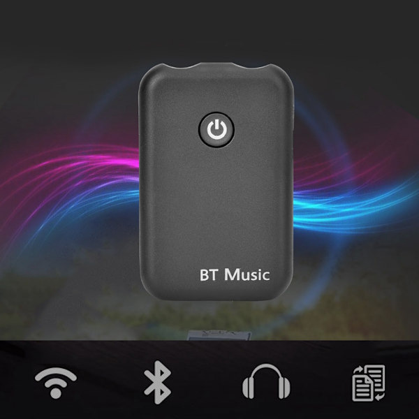 2-i-1 trådløs Bluetooth hjemme stereo TV lyd sender modtager adapter