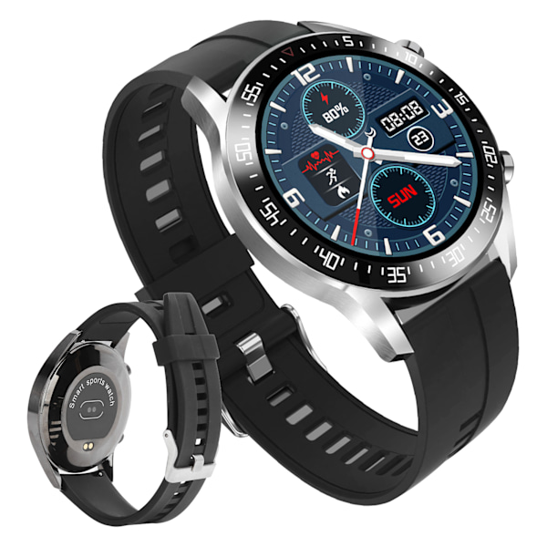 C2 Bluetooth Sports Intelligent Watch Skridttælling Synkron Data Vejr Legering PlateringSort