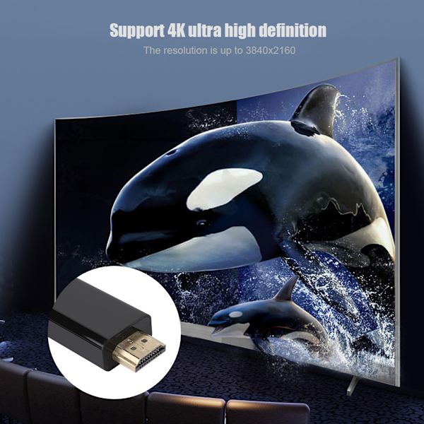 Kannettava Type C - HDMI -sovitin 4K datakaapelikäyttäjä Mac USB C -telakalle