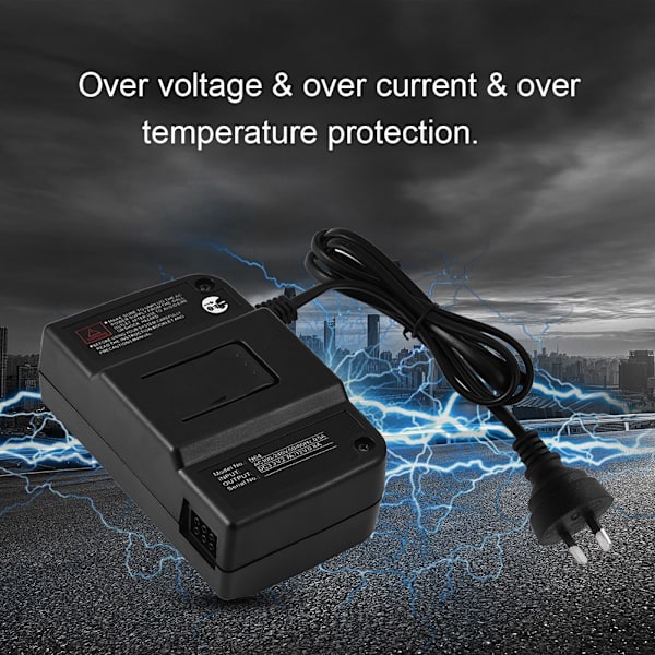 Erstatning Strømadapter AC-adapter Høy effektivitet Sikkerhetsbeskyttelse for Nintendo 64 N64