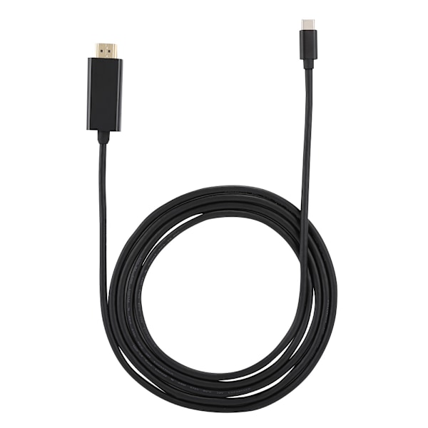 Bærbar Type C til HDMI-adapter 4K datakabelkonverter for Mac USB C dokkingstasjon